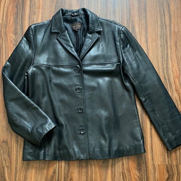 John Carlisle Essentials Leather jacket - Picture 3 of 10